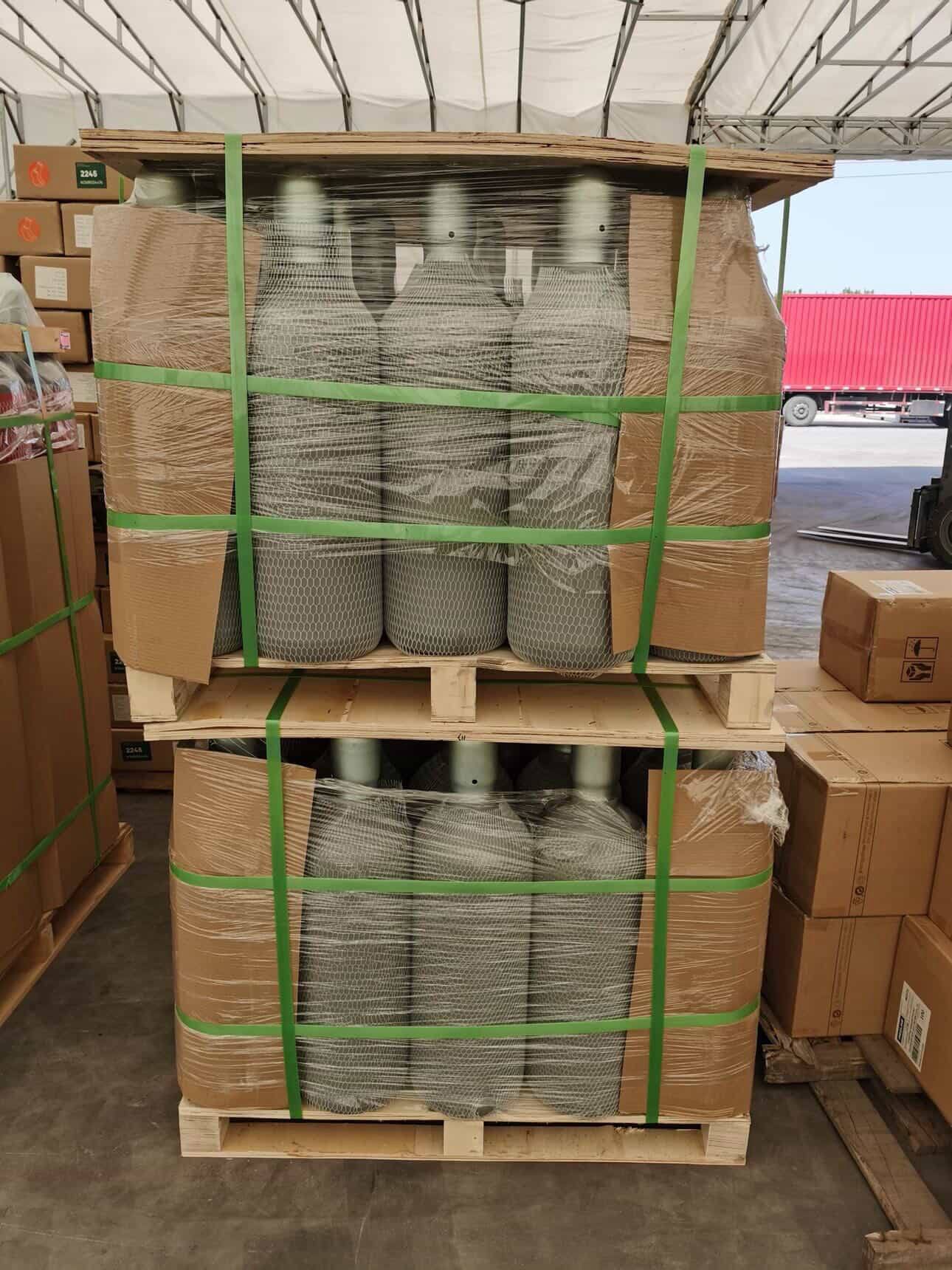 Παλέτα φιαλών wholesale